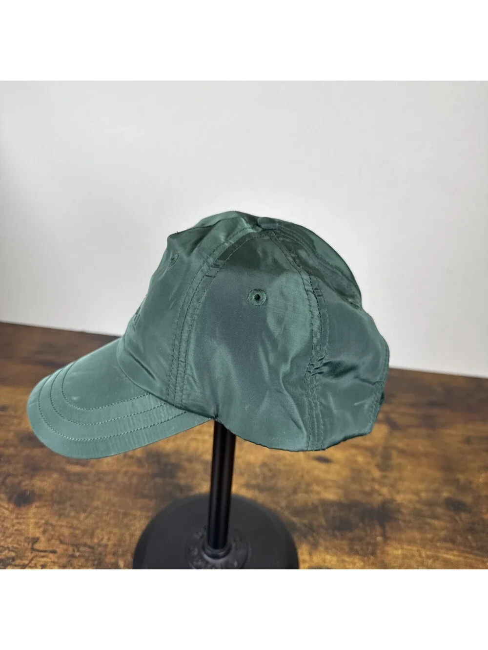 Panerai × North Sails Satin Cap Green Luxury Horology Collab Adjustable Hat NEW
